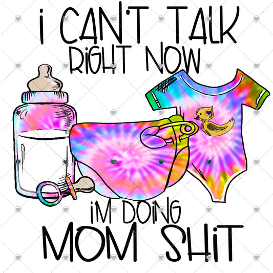 I can't talk right now I'm doing mom stuff tie dye Ready To Press Sublimation and DTF Transfer