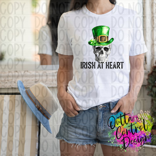 Irish at Heart Ready To Press Sublimation and DTF Transfer