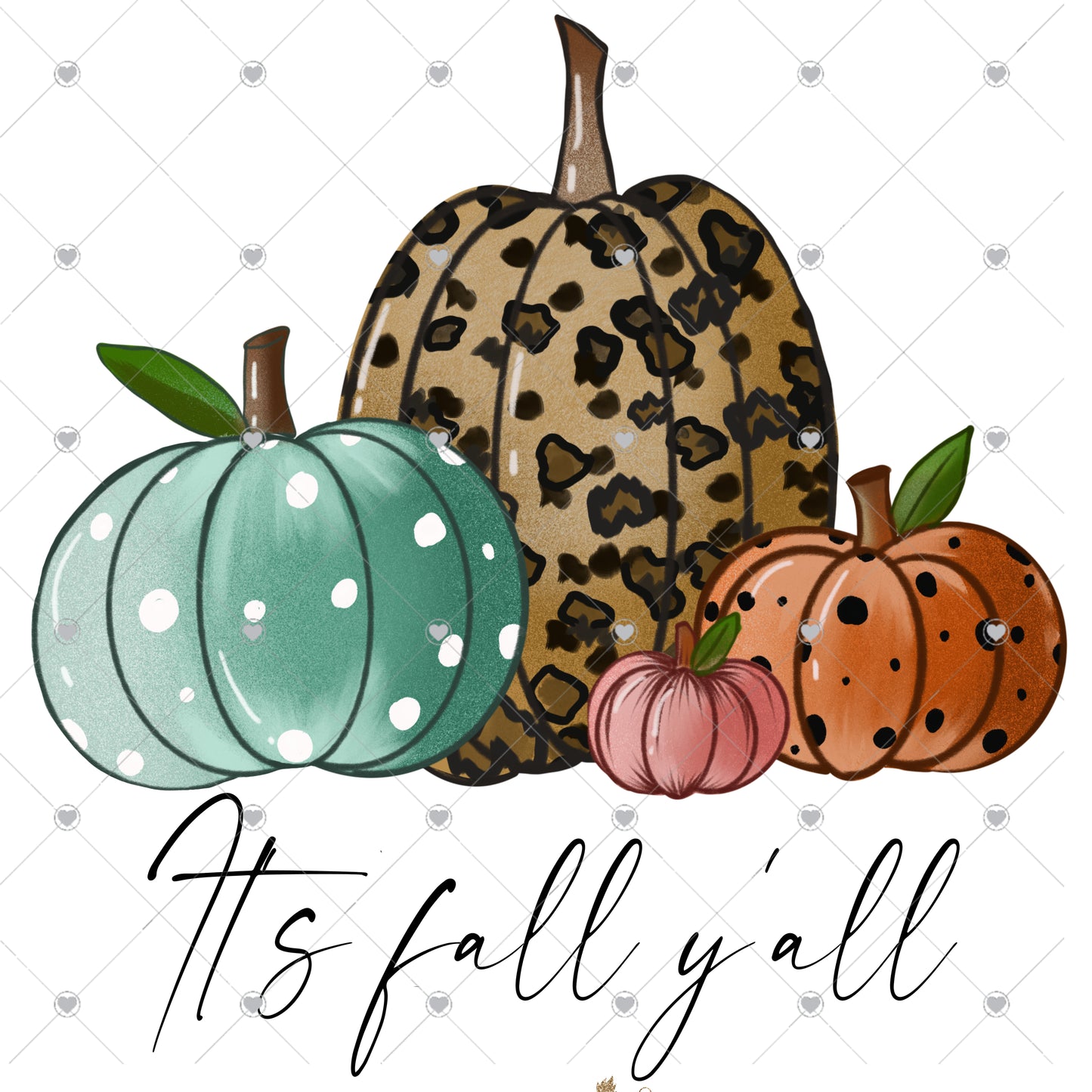 It's Fall Y'all Ready To Press Sublimation and DTF Transfer