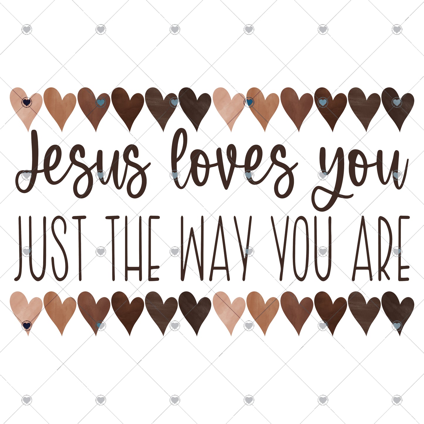 Jesus Loves You Ready To Press Sublimation Transfer