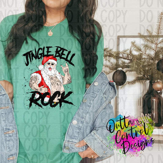 Jingle Bell Rock Ready to Press Sublimation and DTF Transfer