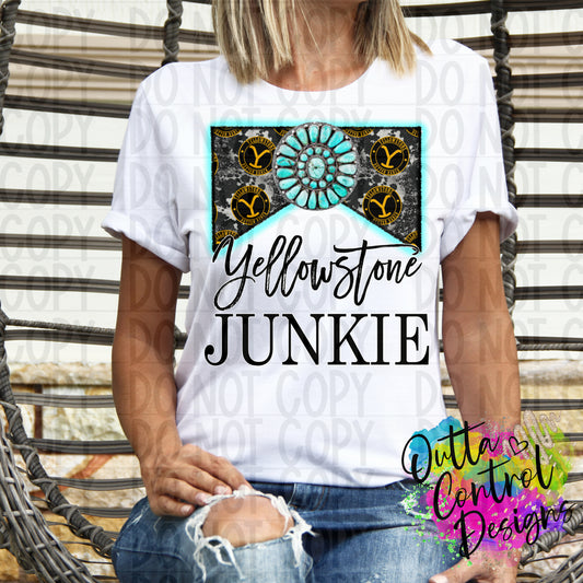 Country Junkie Ready To Press Sublimation and DTF Transfer