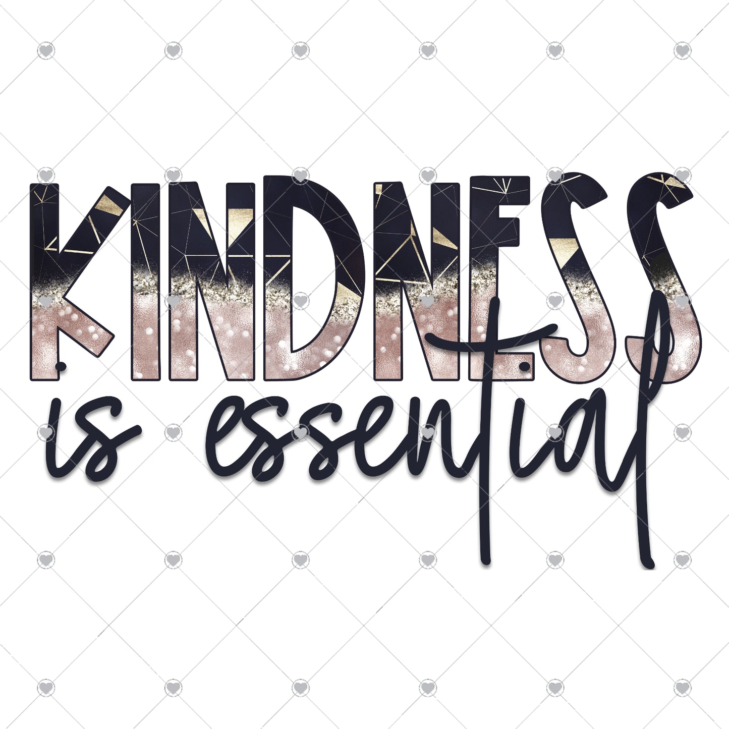 Kindness is Essential Ready To Press Sublimation and DTF Transfer