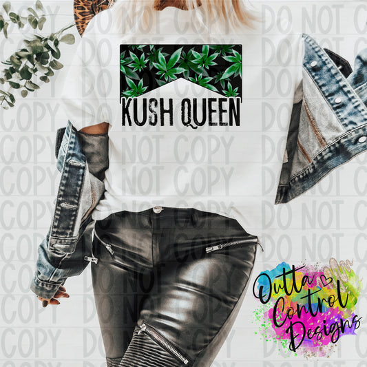 Kush Queen Ready to Press Sublimation and DTF Transfer