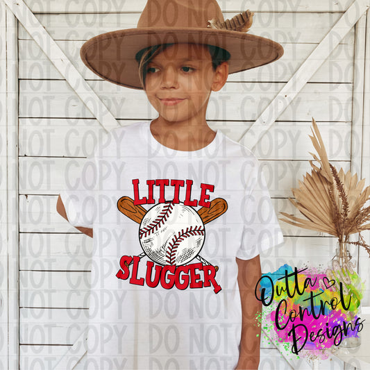 Little Slugger Ready To Press Sublimation and DTF Transfer
