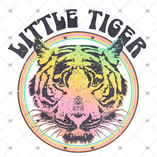 Little Tiger Ready To Press Sublimation and DTF Transfer