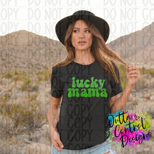 Lucky Mama Ready To Press Sublimation and DTF Transfer