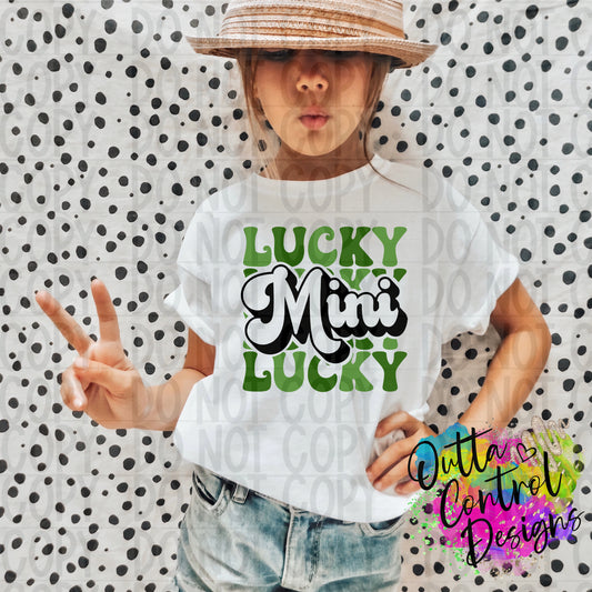 Lucky Mini Ready To Press Sublimation and DTF Transfer