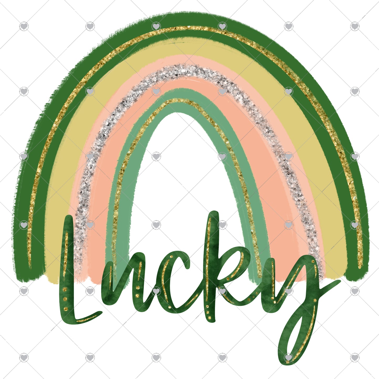 Lucky Rainbow 2 Ready To Press Sublimation and DTF Transfer