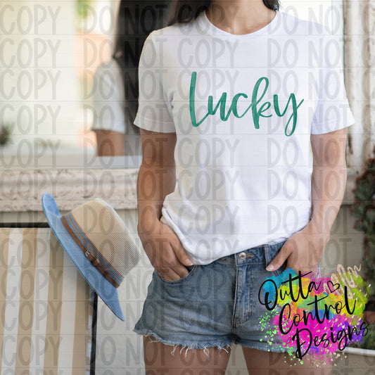 Lucky Ready to Press Sublimation and DTF Transfer