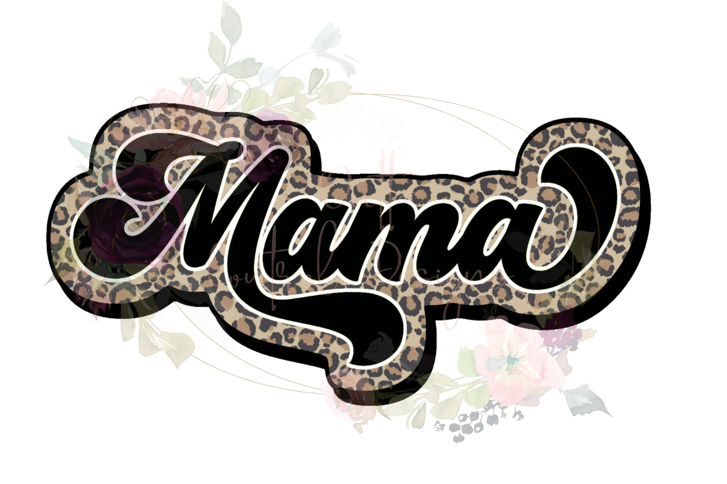 Mama Leopard Ready To Press Sublimation and DTF Transfer