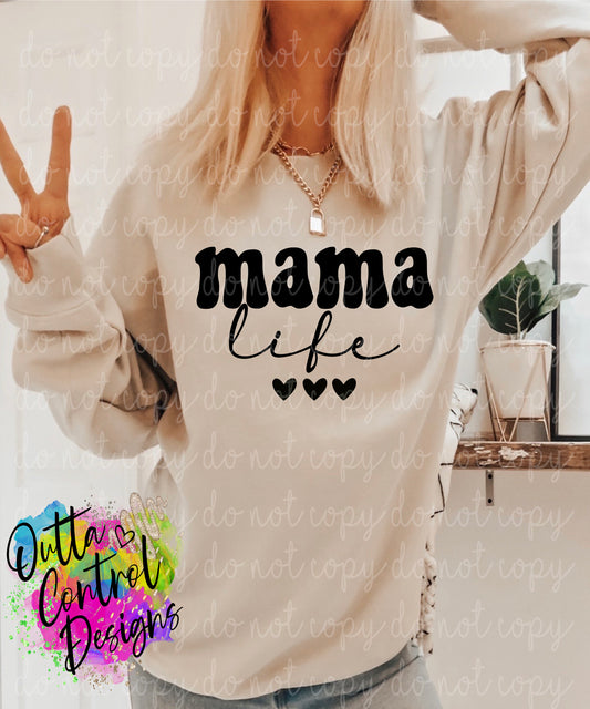 Mama Life Ready to Press Sublimation and DTF Transfer