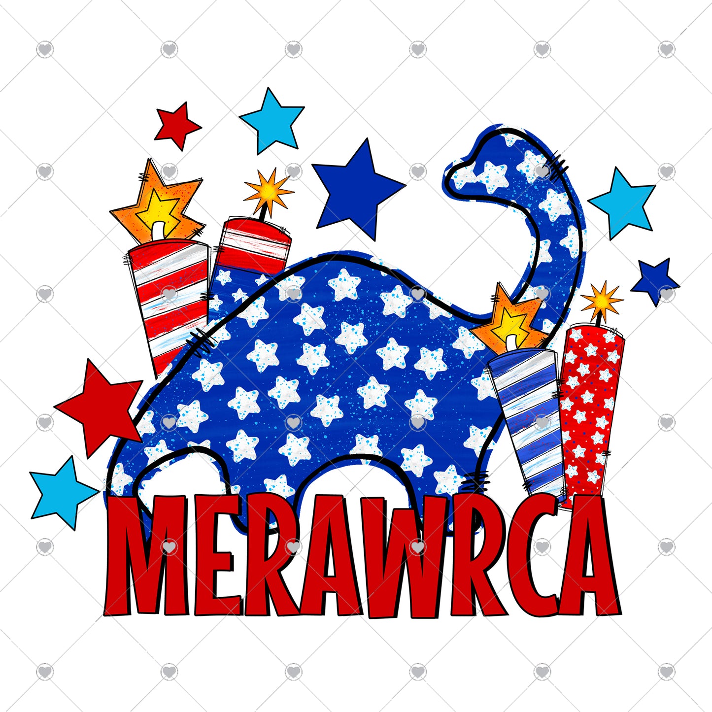 Merawrca Ready To Press Sublimation Transfer