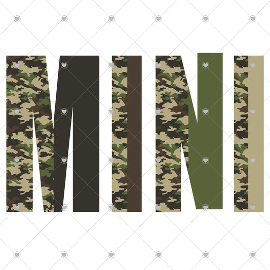 Mini Camo 2 Ready To Press Sublimation Transfer