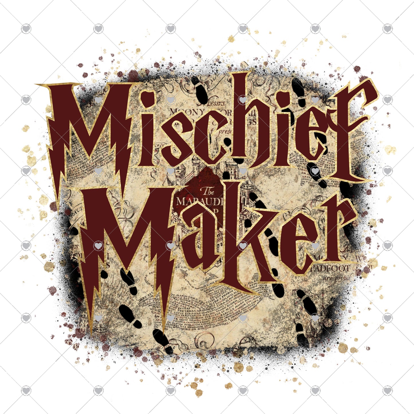 Mischief maker Ready To Press Sublimation and DTF Transfer
