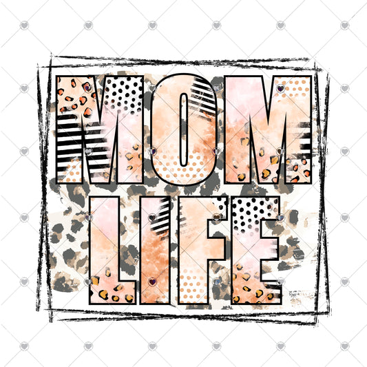 Mom Life Ready To Press Sublimation Transfer