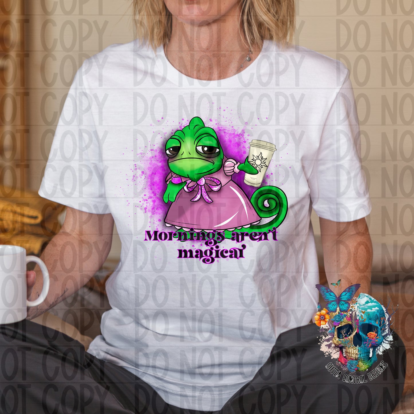 Mornings aren't Magical Ready to Press Sublimation and DTF Transfer