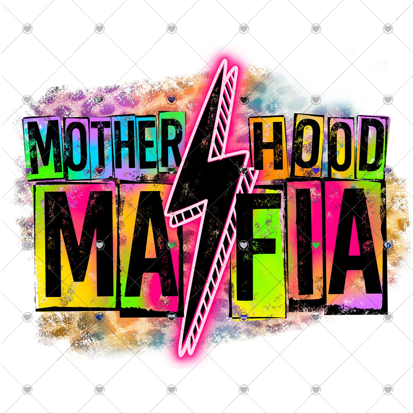 Motherhood Mafia Ready To Press Sublimation and DTF Transfer