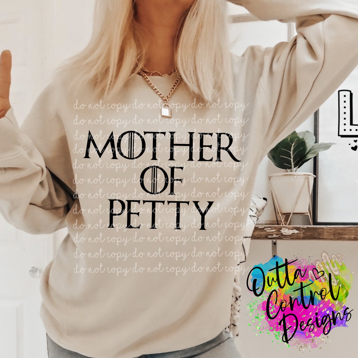 Mother of Petty Ready to Press Sublimation and DTF Transfer