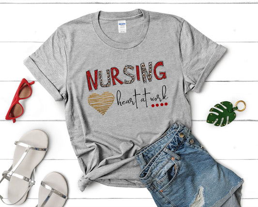 Nurse is Heart at Work