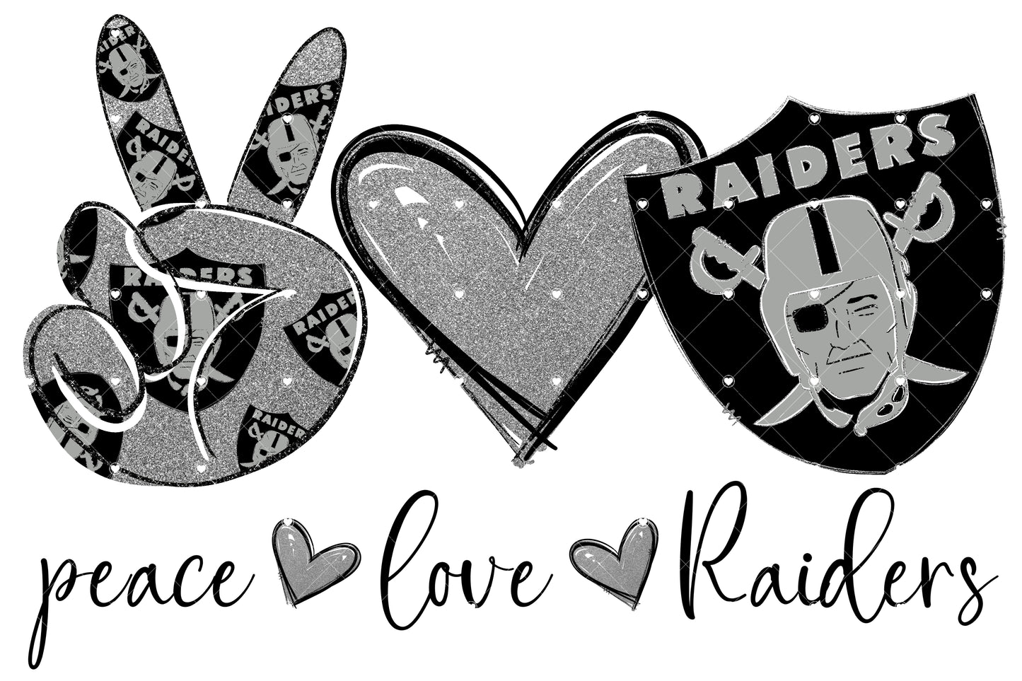 Peace Love Raiders digital