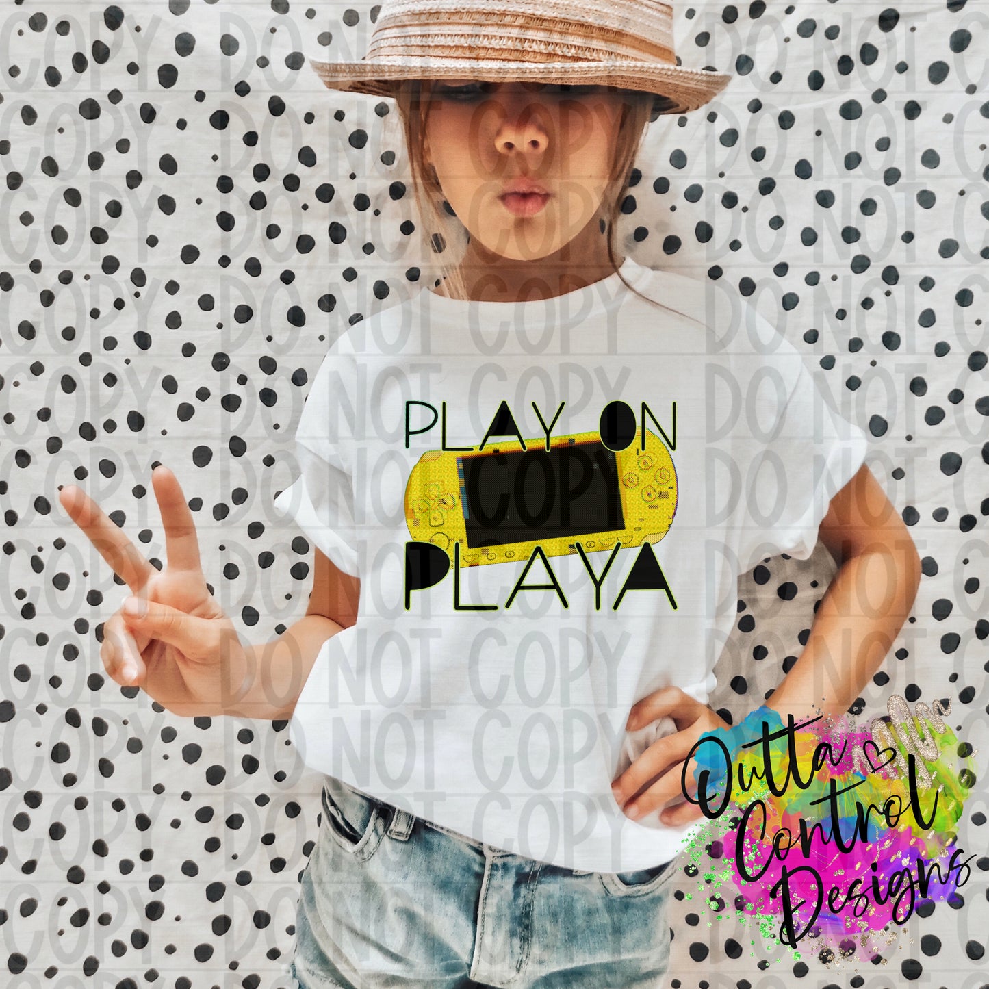 Play On | Yellow Ready to Press Sublimation and DTF Transfer