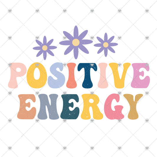 Positive Energy Ready To Press Sublimation and DTF Transfer