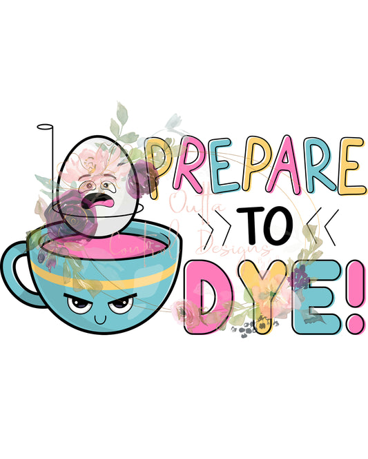 Prepare to Dye Ready To Press Sublimation Transfer