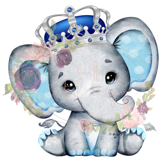 Prince Elephant Ready To Press Sublimation Transfer