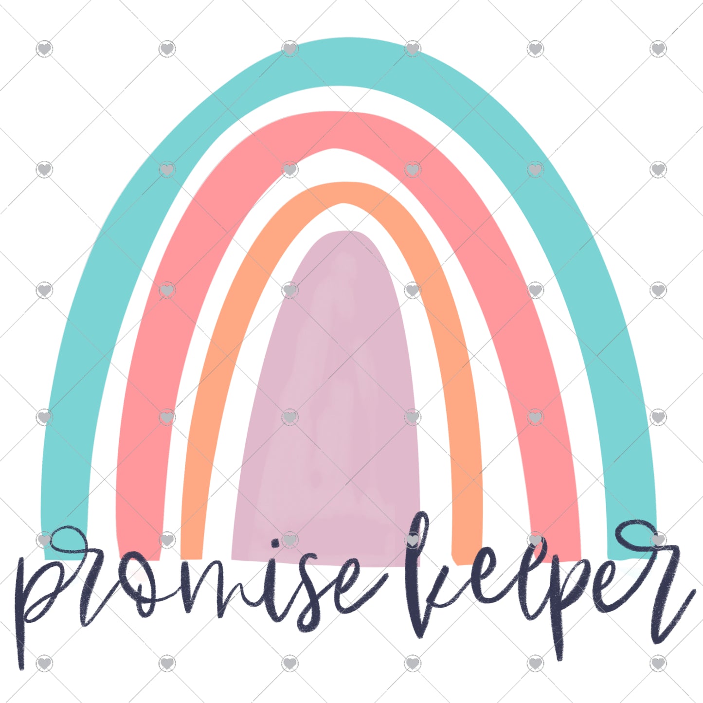 Promise Keeper | Rainbow Ready To Press Sublimation and DTF Transfer