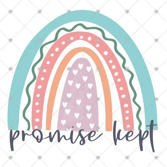 Promise Kept | Rainbow Ready To Press Sublimation and DTF Transfer