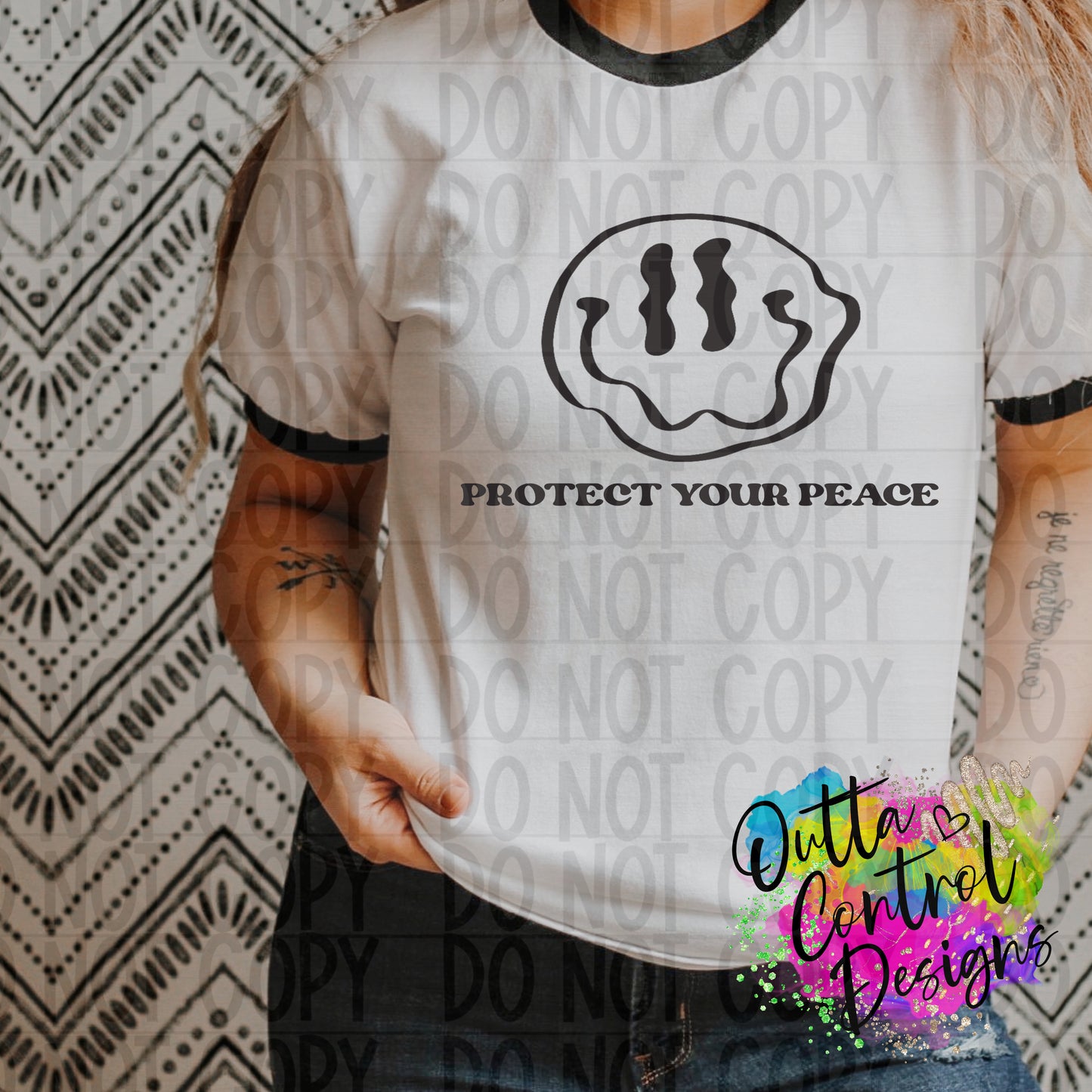 Protect Your Peace Ready To Press Sublimation and DTF Transfer