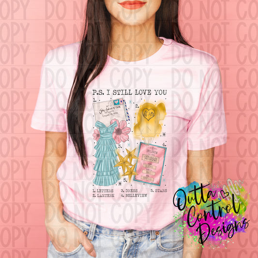 I Still Love You | Chart Ready To Press Sublimation and DTF Transfer