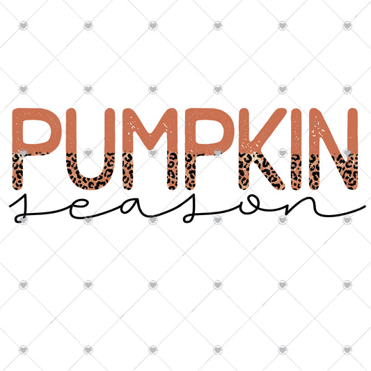 Pumpkin Season Ready To Press Sublimation and DTF Transfer