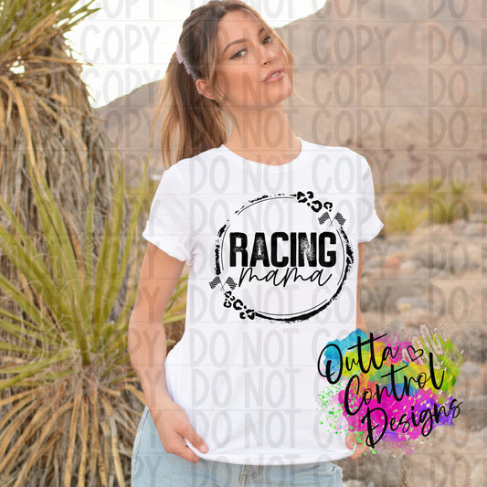 Racing Mama Ready To Press Sublimation and DTF Transfer