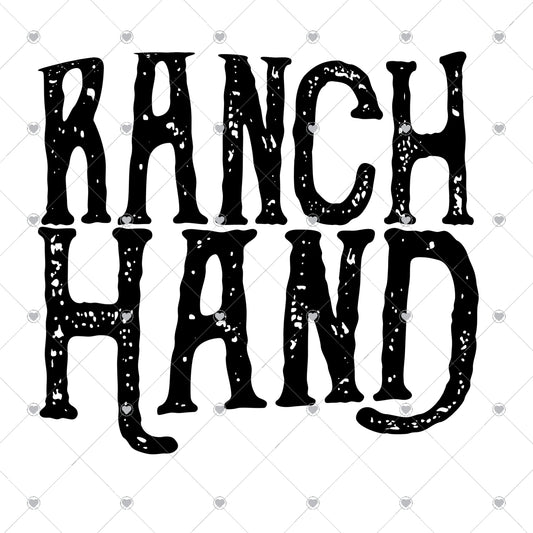 Ranch Hand Ready To Press Sublimation and DTF Transfer