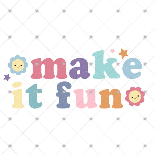 Make It Fun Ready To Press Sublimation and DTF Transfer