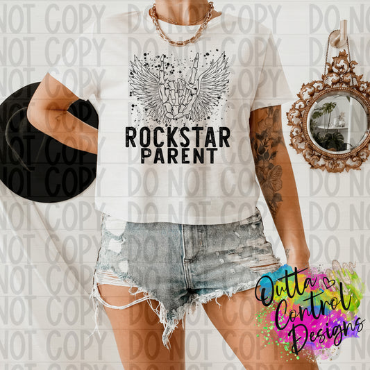 Rockstar Parent Ready to Press Sublimation and DTF Transfer