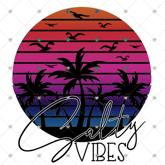 Salty Vibes Ready To Press Sublimation and DTF Transfer