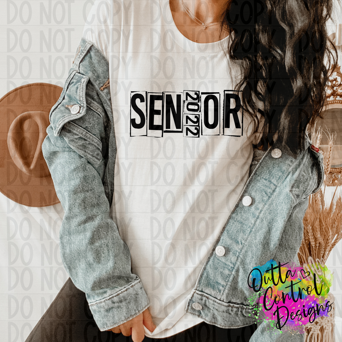 Senior 2022 Ready To Press Sublimation and DTF Transfer
