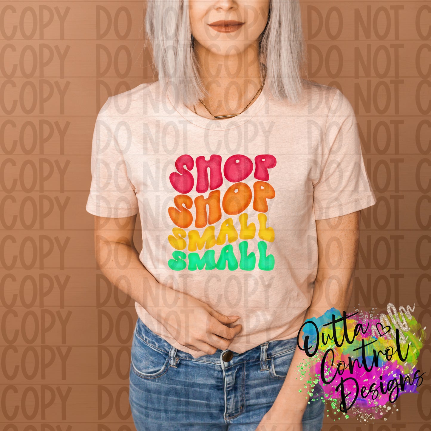 Shop Small Grunge Ready To Press Sublimation and DTF Transfer