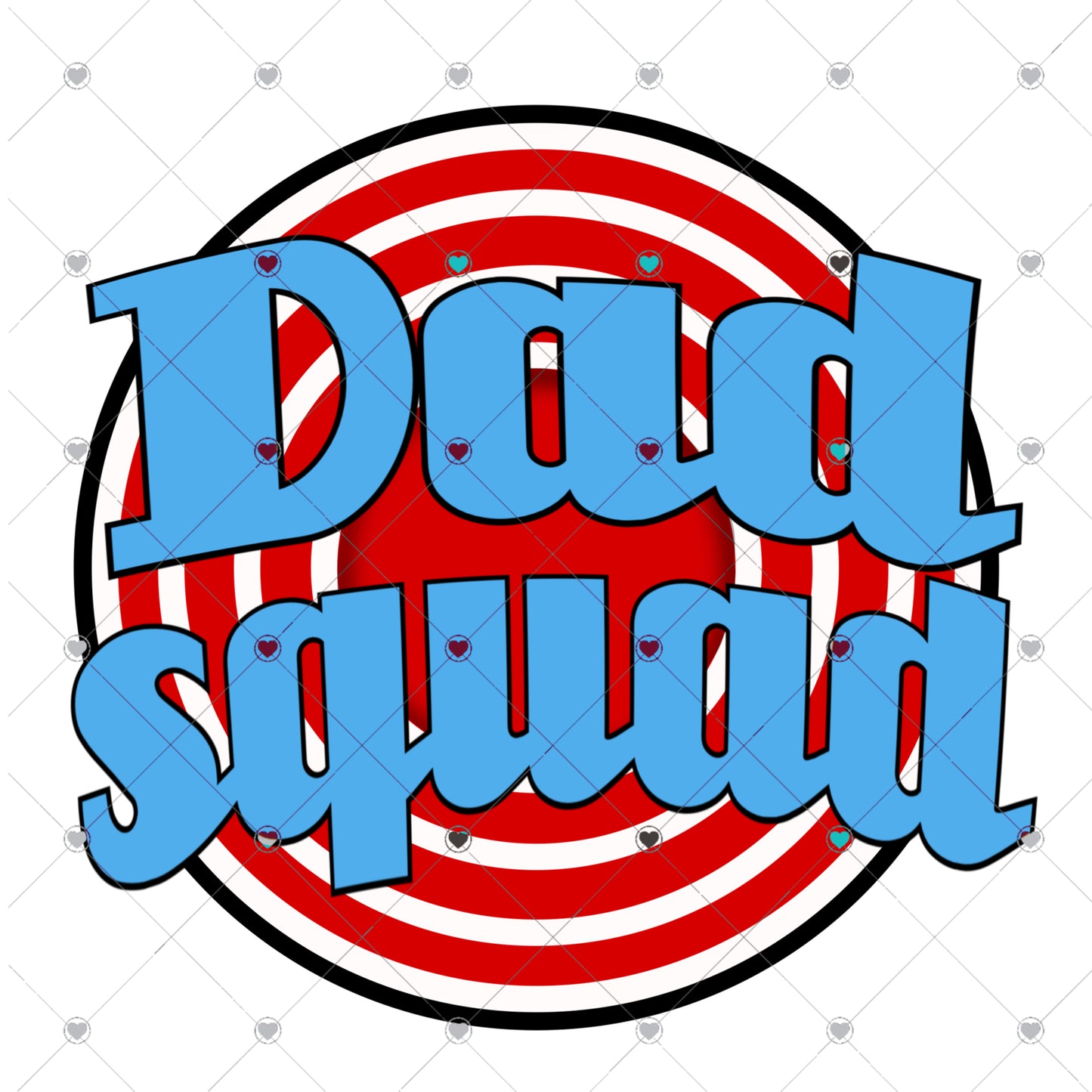 Dad squad Ready To Press Sublimation and DTF Transfer