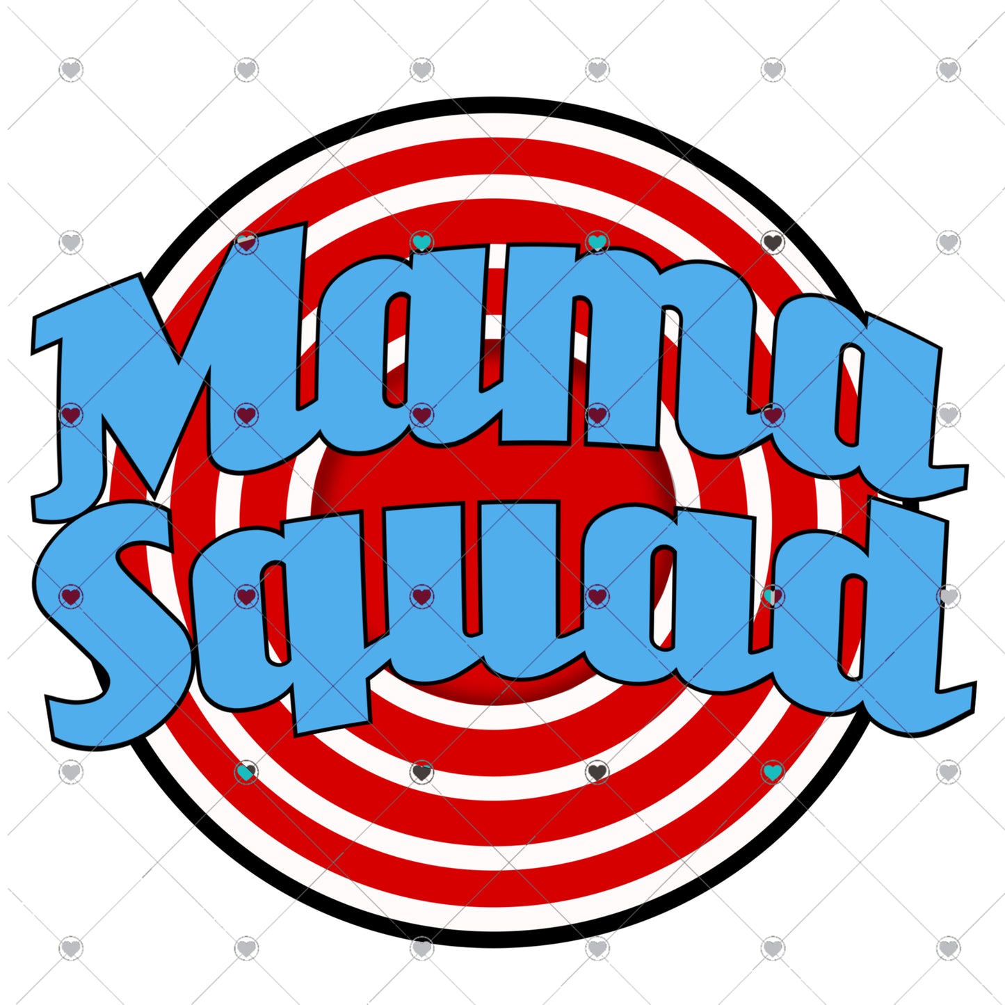 Mama squad Ready To Press Sublimation and DTF Transfer