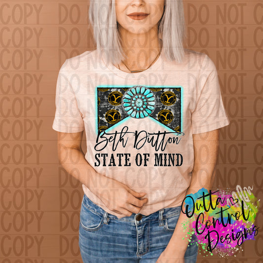 State of Mind Gem Ready To Press Sublimation and DTF Transfer