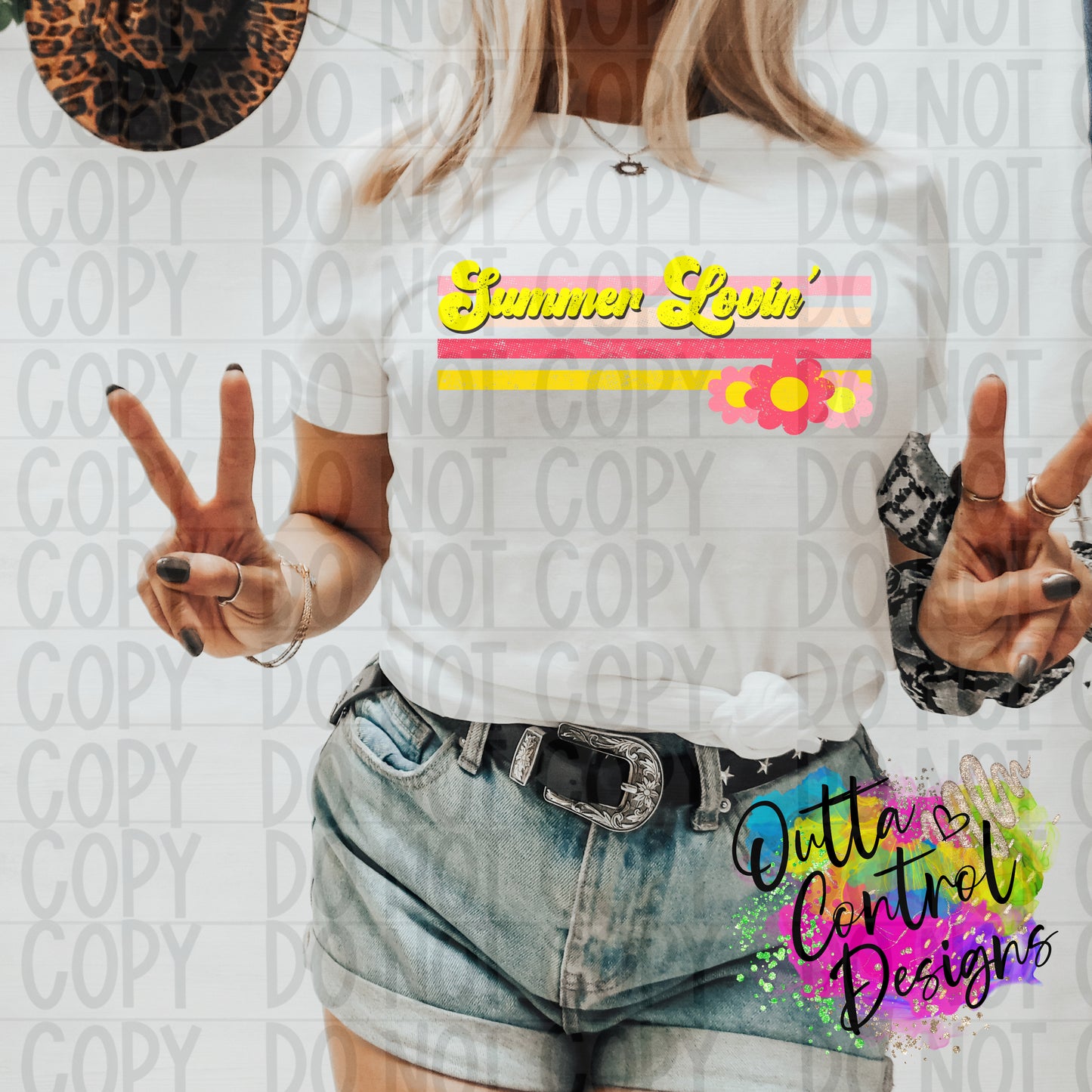 Summer Lovin Ready To Press Sublimation and DTF Transfer