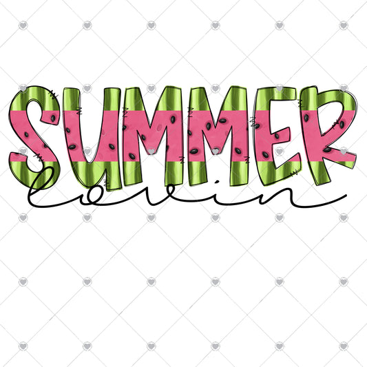 Summer Lovin Ready To Press Sublimation and DTF Transfer