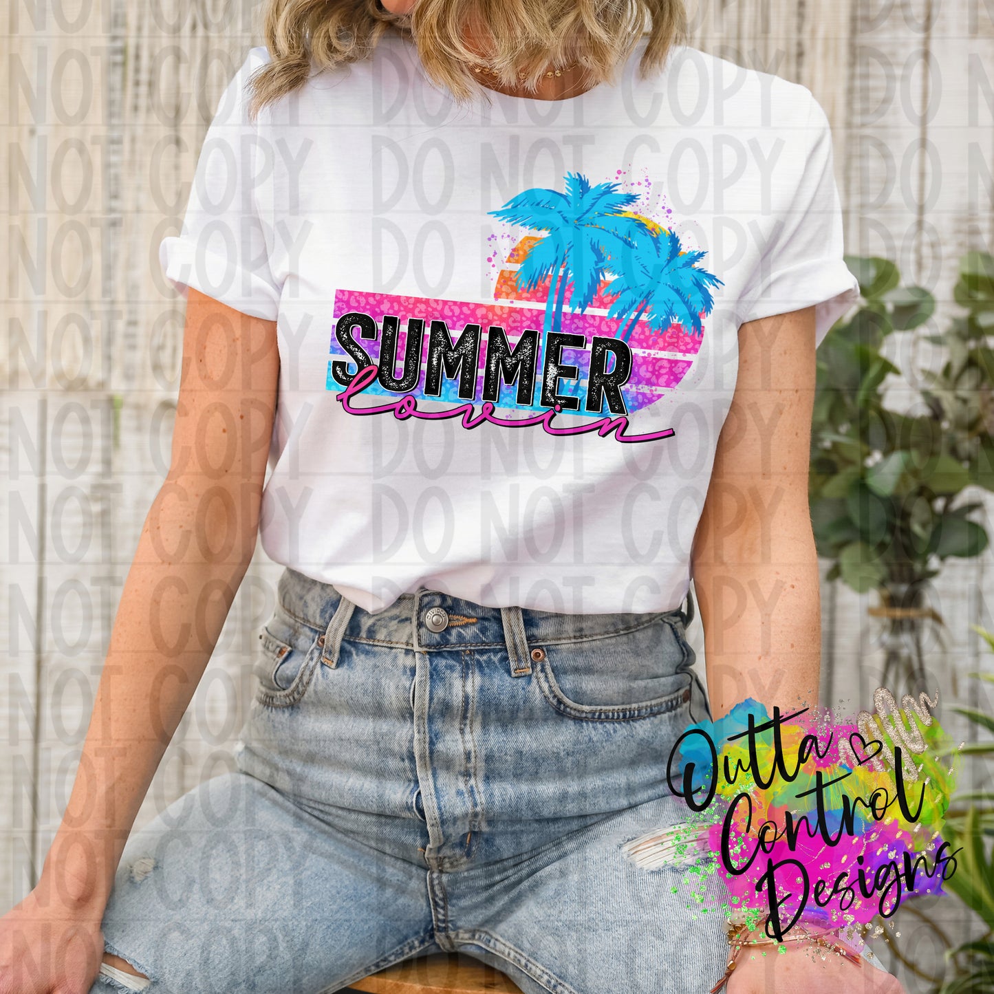Summer Lovin Ready to Press Sublimation and DTF Transfer
