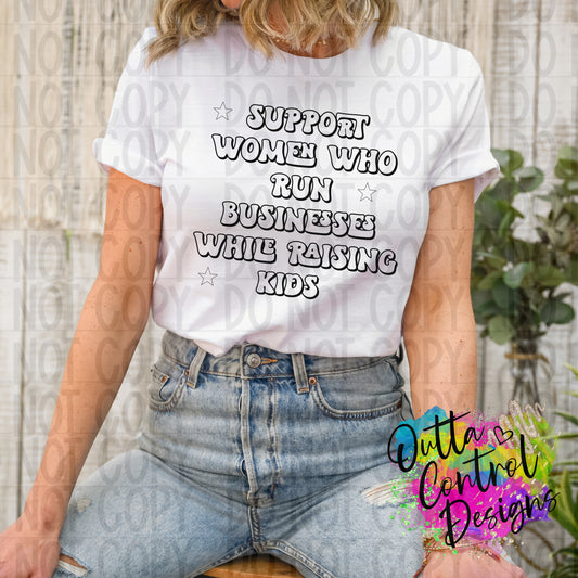 Support Women Ready To Press Sublimation and DTF Transfer