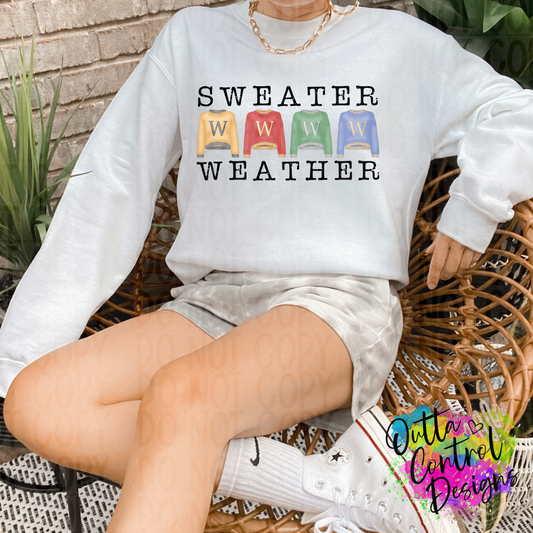 Sweater Weather Ready To Press Sublimation and DTF Transfer