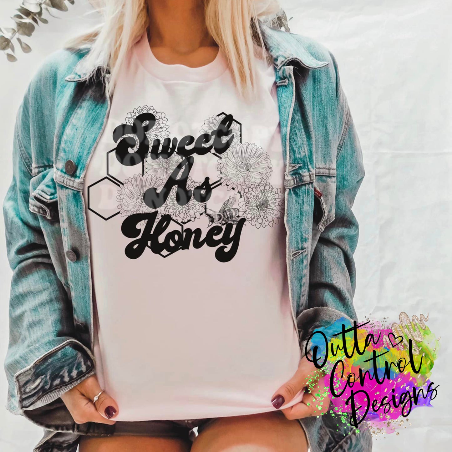 Sweet as Honey Ready To Press Sublimation and DTF Transfer